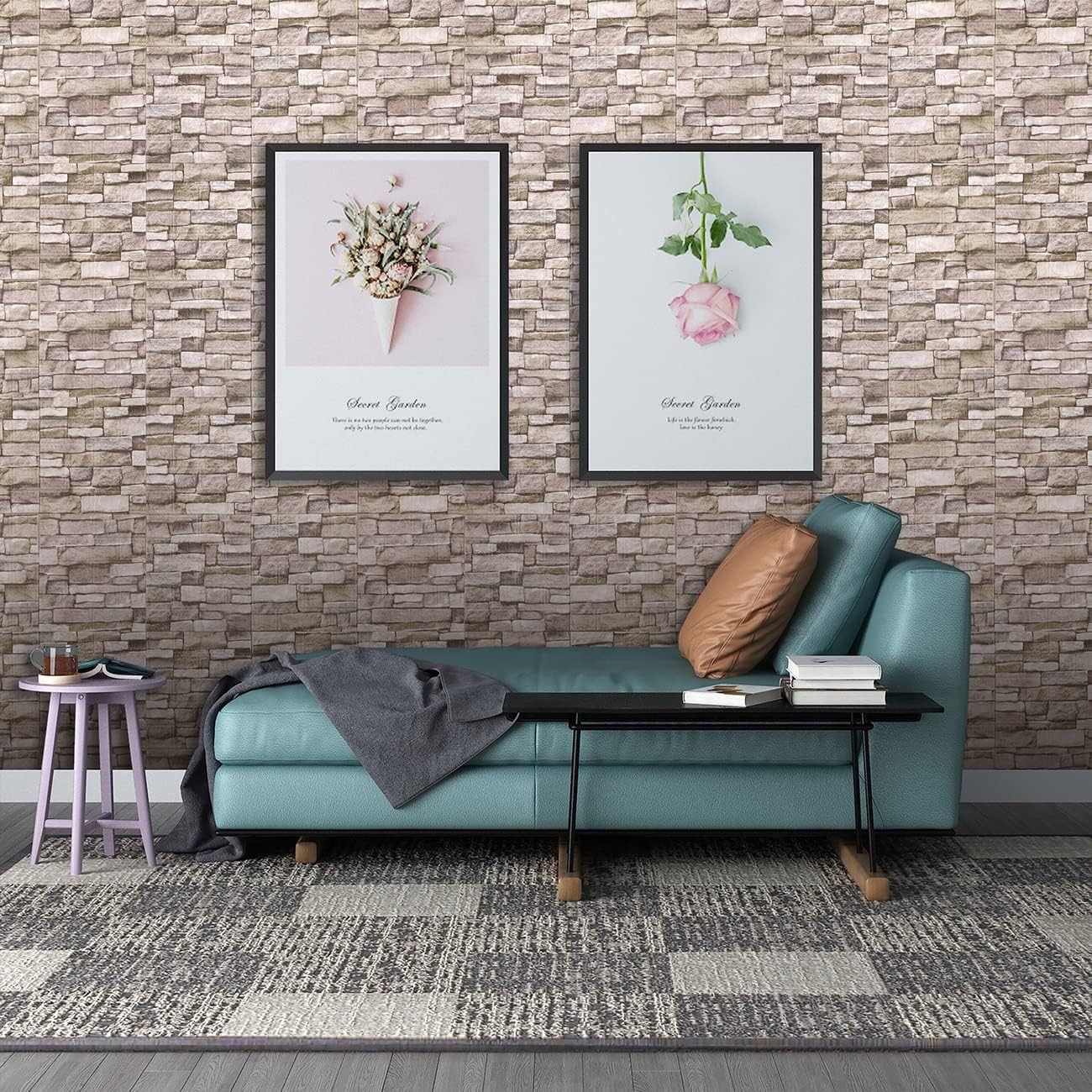 Waterproof 3D Faux Stone Wall Panels – Easy Installation, Elegant Design**`