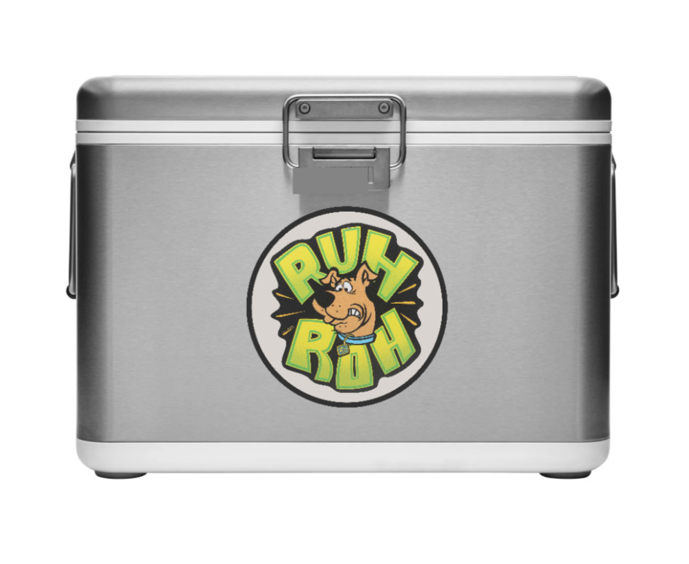 Scooby Do (Ruh Ro) – 4″ Handmade Vinyl Decal Car Laptop Cooler Journal Decor 26
