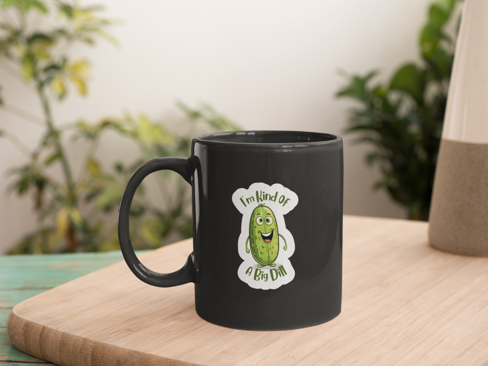Big Dill PIckle 6″ Vinyl Laminated Vinyl Sticker