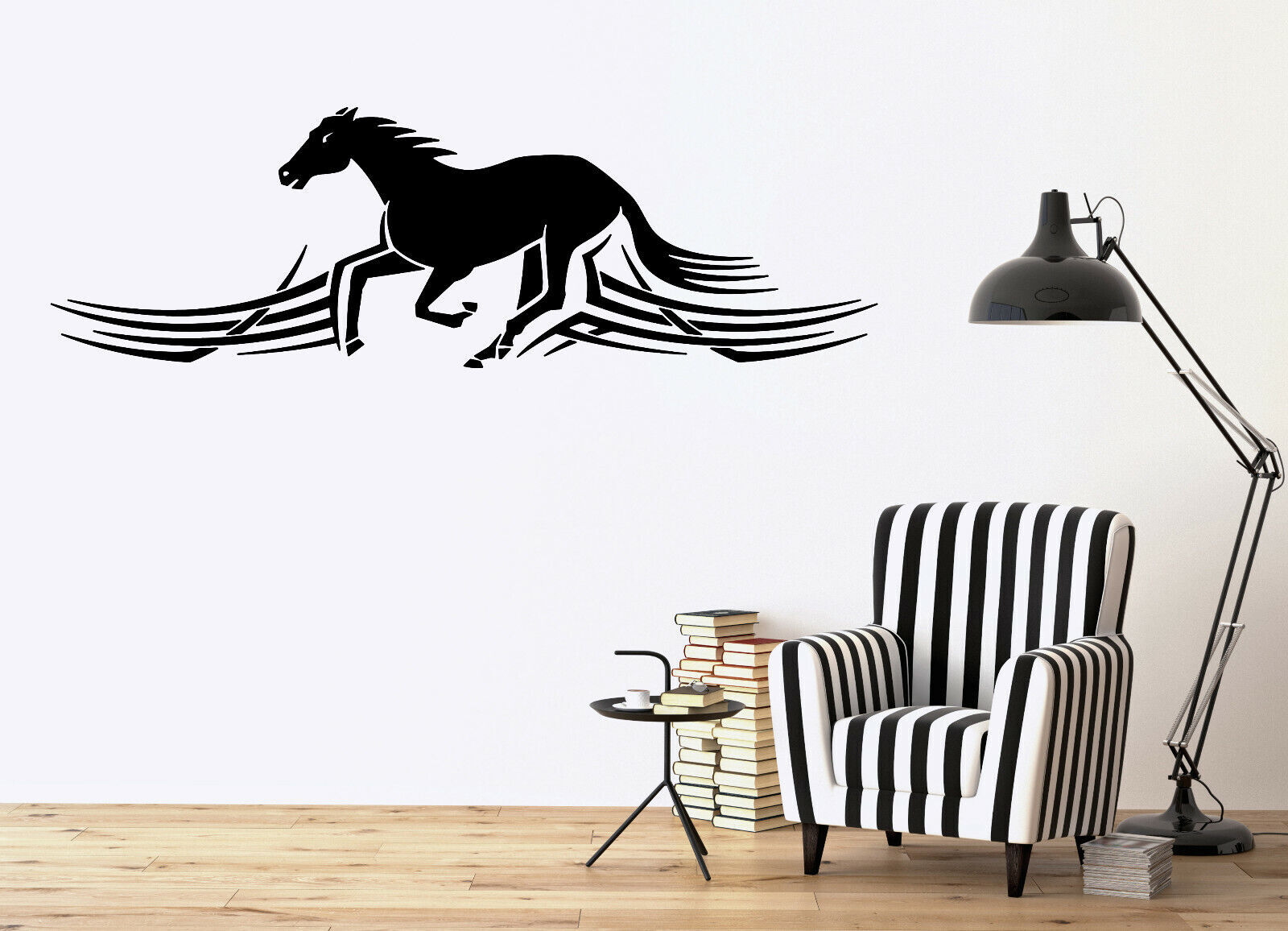 Vinyl Decal Wall Sticker Horse Gallop Jump Arts Decor (n1077)