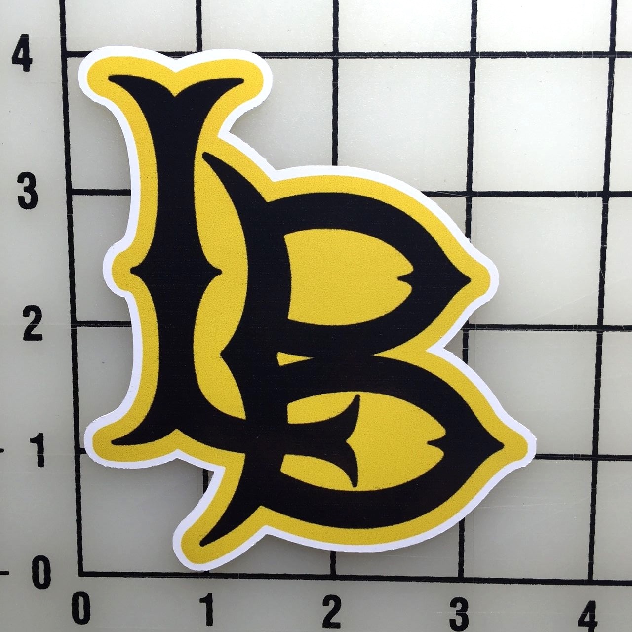 Long Beach State 4″ Tall Color Vinyl Decal Sticker BOGO