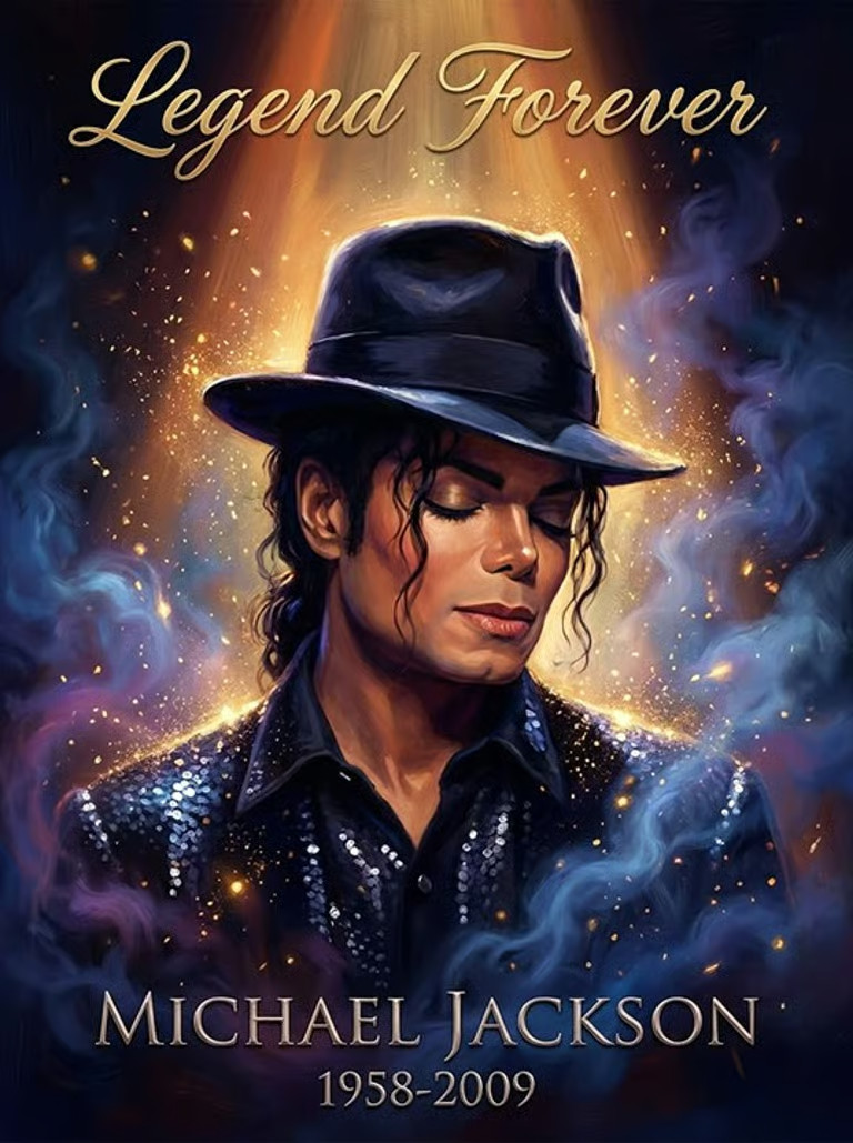 Legend Forever Michael Jackson Sticker Deca Laptop Wall Mirror Cup Tumblr Locker