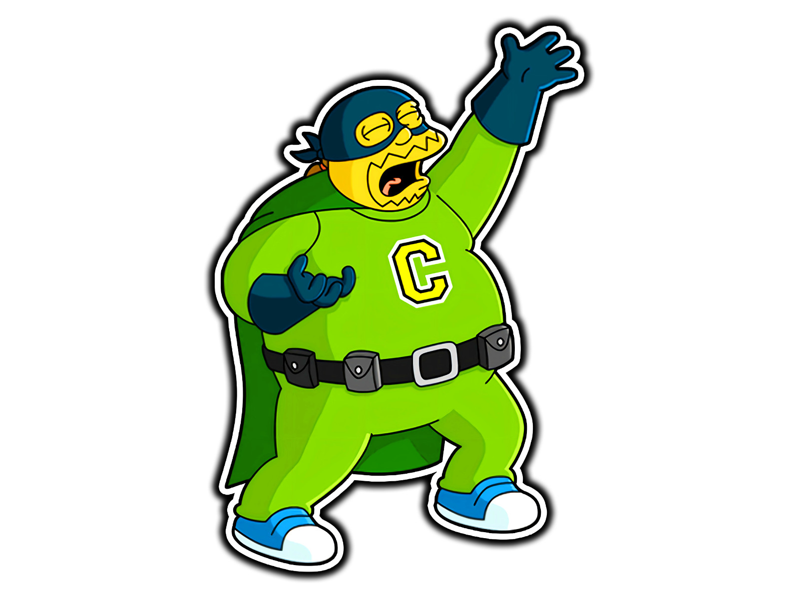 The Collector Comic Book Guy Springfield Sticker Waterproof Vinyl Decal Die-Cut