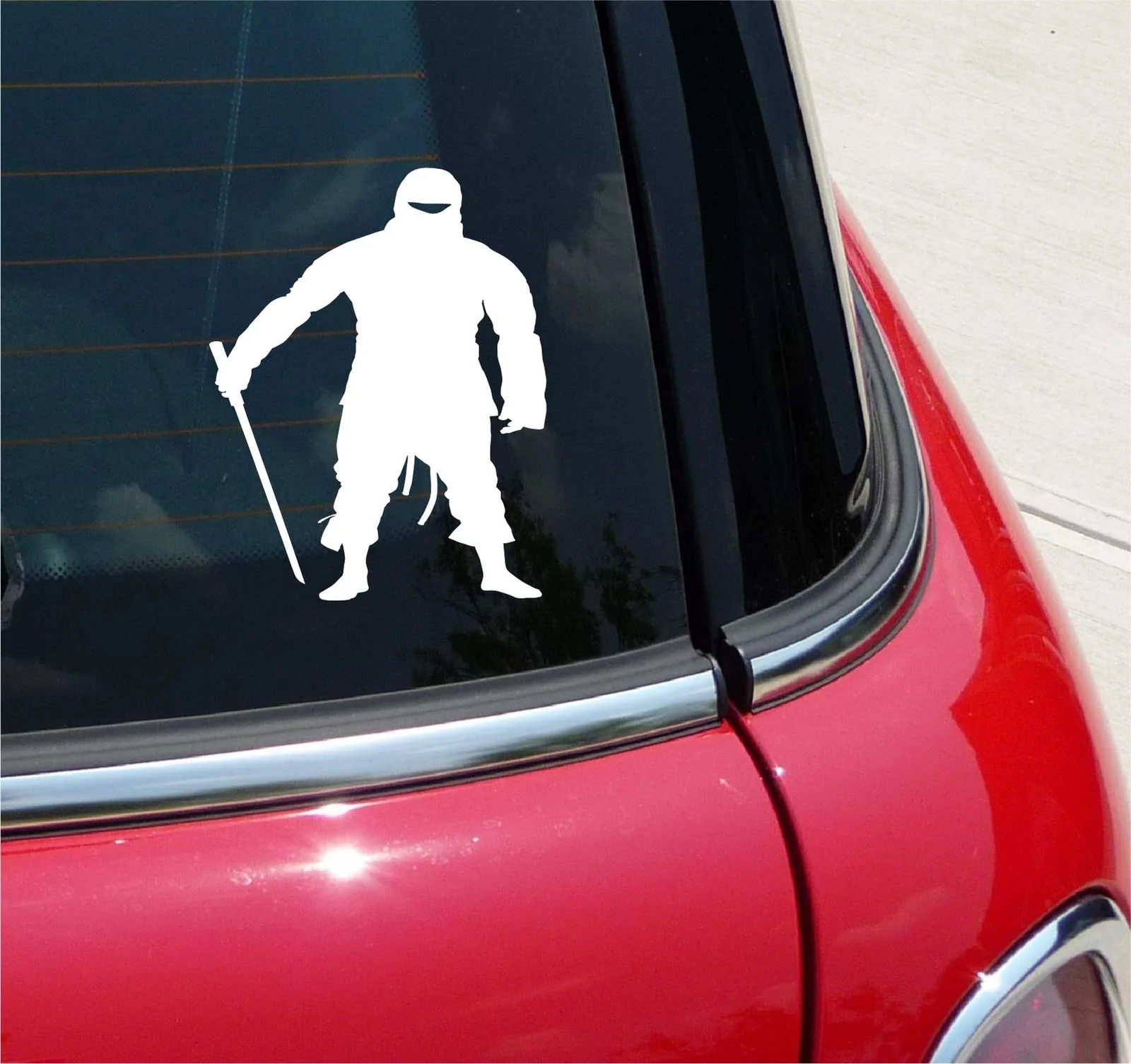 NINJA WARRIOR FEUDAL JAPAN CLAN GRAPHIC DECAL STICKER ART CAR WALL
