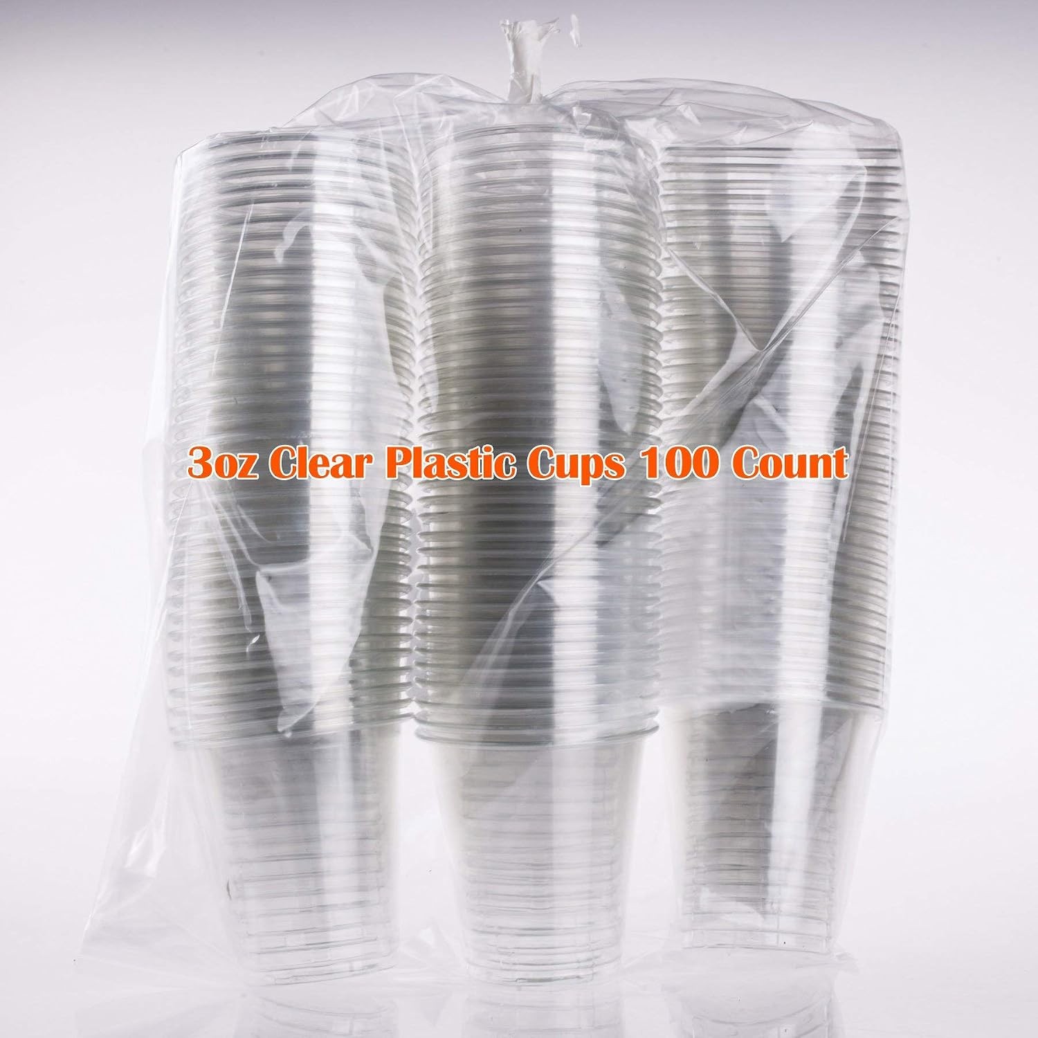 3 oz 100ct clear plastic cups Disposable Mini Shot Glasses Jello Party Tumblers