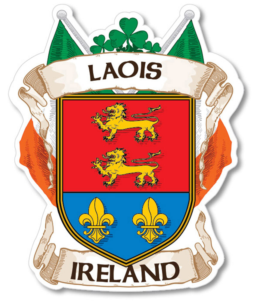 County Laois Ireland Irish Decal Sticker
