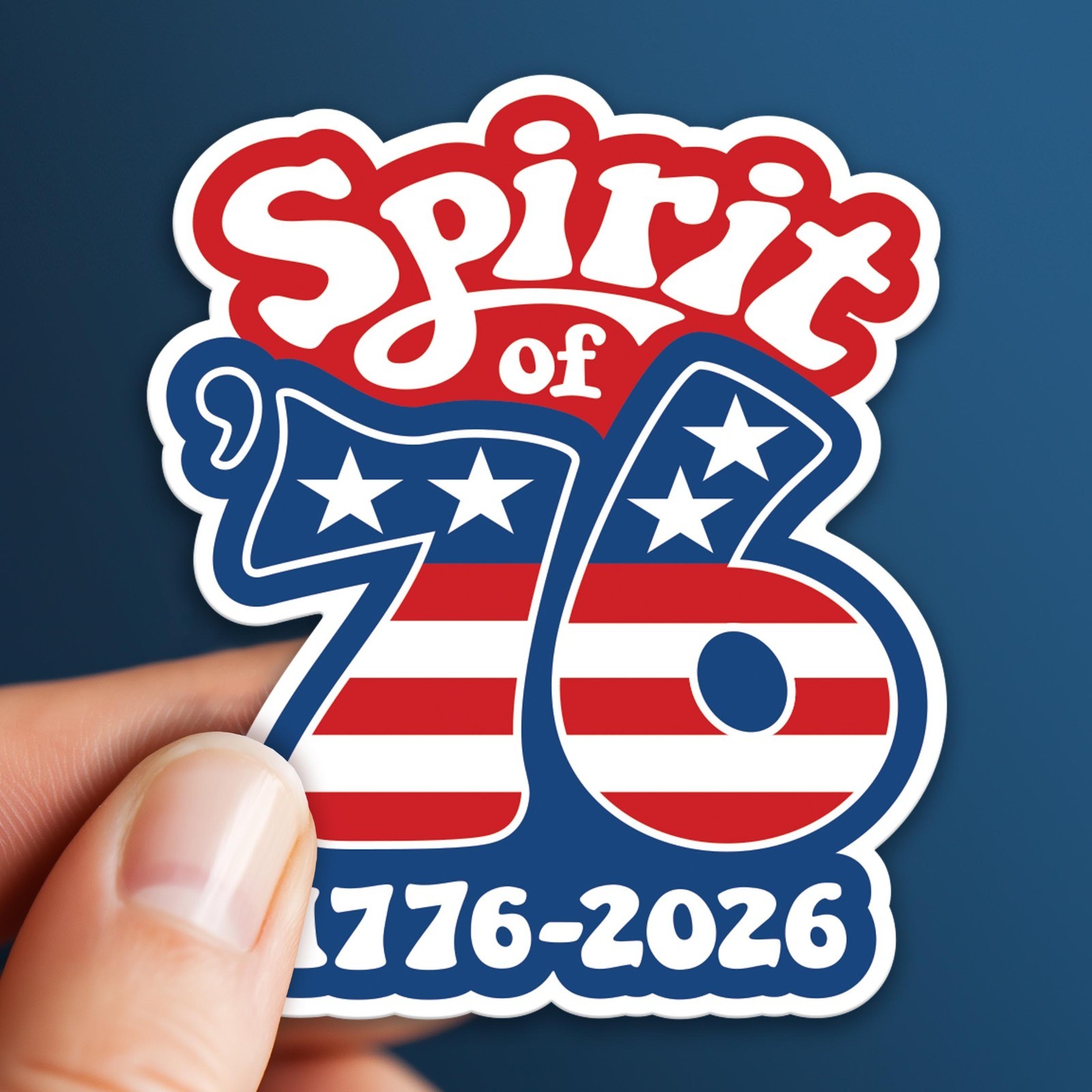50 PACK Die Cut Stickers – USA America, Semiquincentennial, 250 Freedom