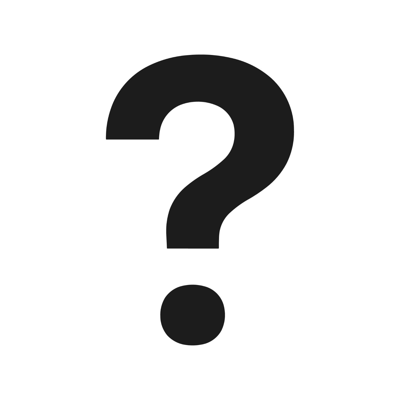 Question mark Vinyl Decal Car Window Questionmark Sticker