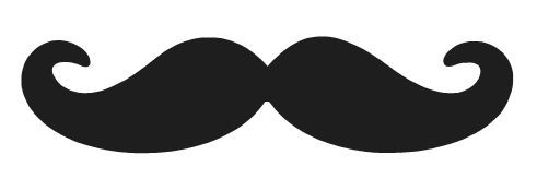 MUSTACHE VINYL DECAL FUNNY JOKE CUTE WINDOW CAR STICKER CHOOSE COLOR