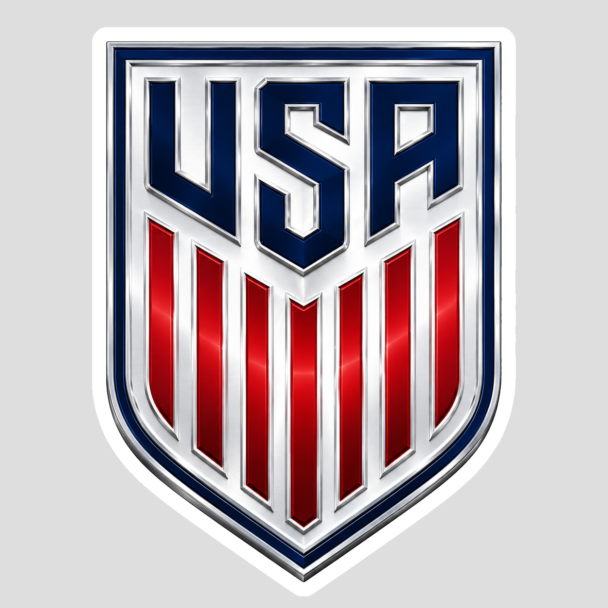 USA National Soccer Team Weather Resistant Vinyl Sticker/Decal 03