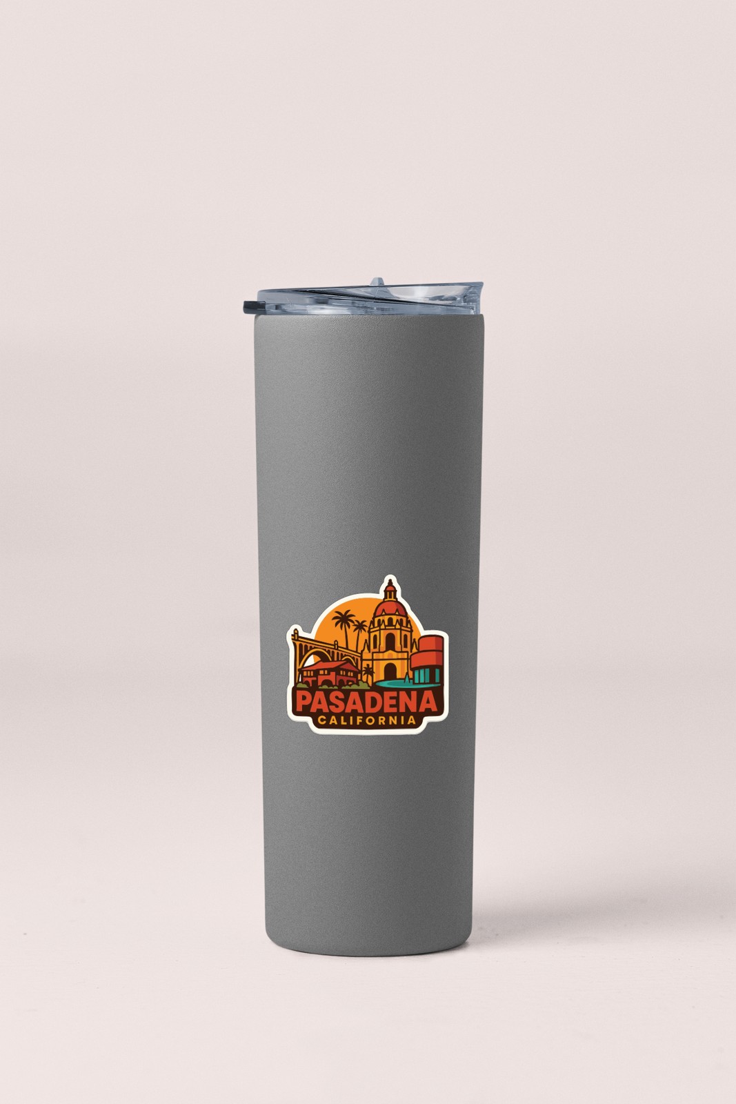 Pasadena California Sticker Decal Vinyl Die-Cut City Skyline Landmark Design