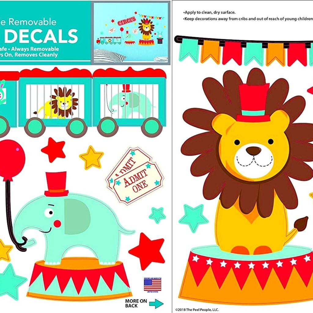 THE PEEL PEOPLE PEEL & STICK WALL DECALS: 6 CHOICES