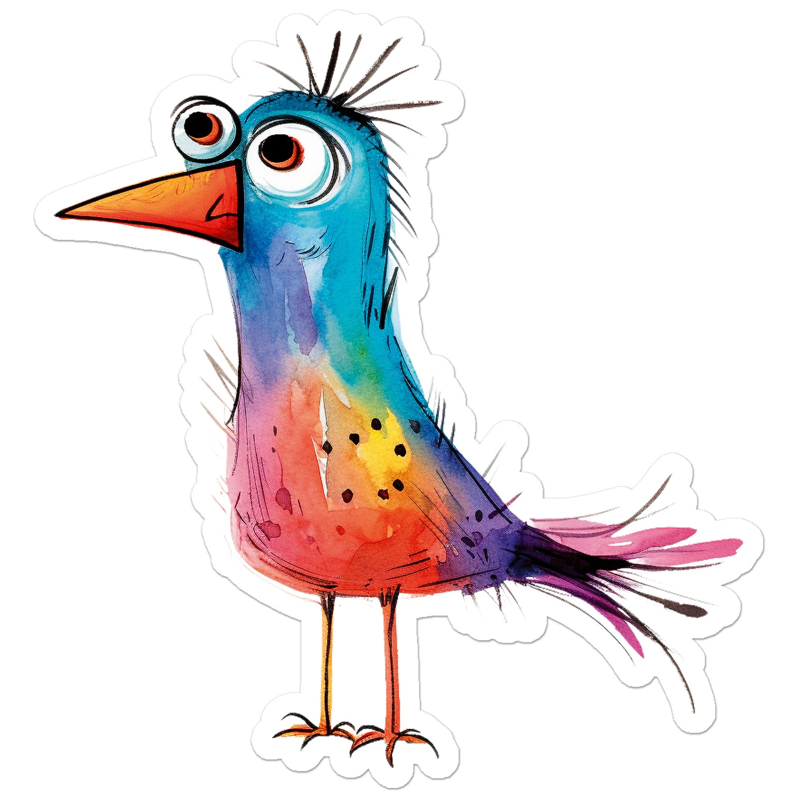 Funny Bird – Vinyl Decal Sticker – Car Window Laptop – ebn12494