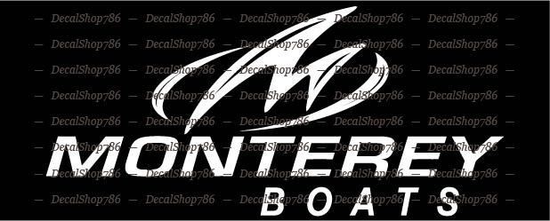 Monterey Boats – Outdoor Sports – Vinyl Die-Cut Peel N’ Stick Decals & Stickers