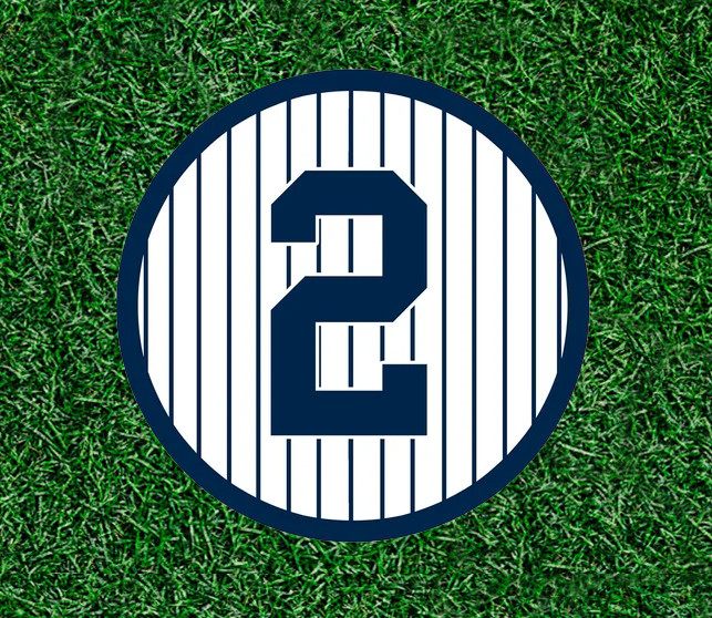 Yankees Derek Jeter #2 100% waterproof vinyl sticker decal – several sizes