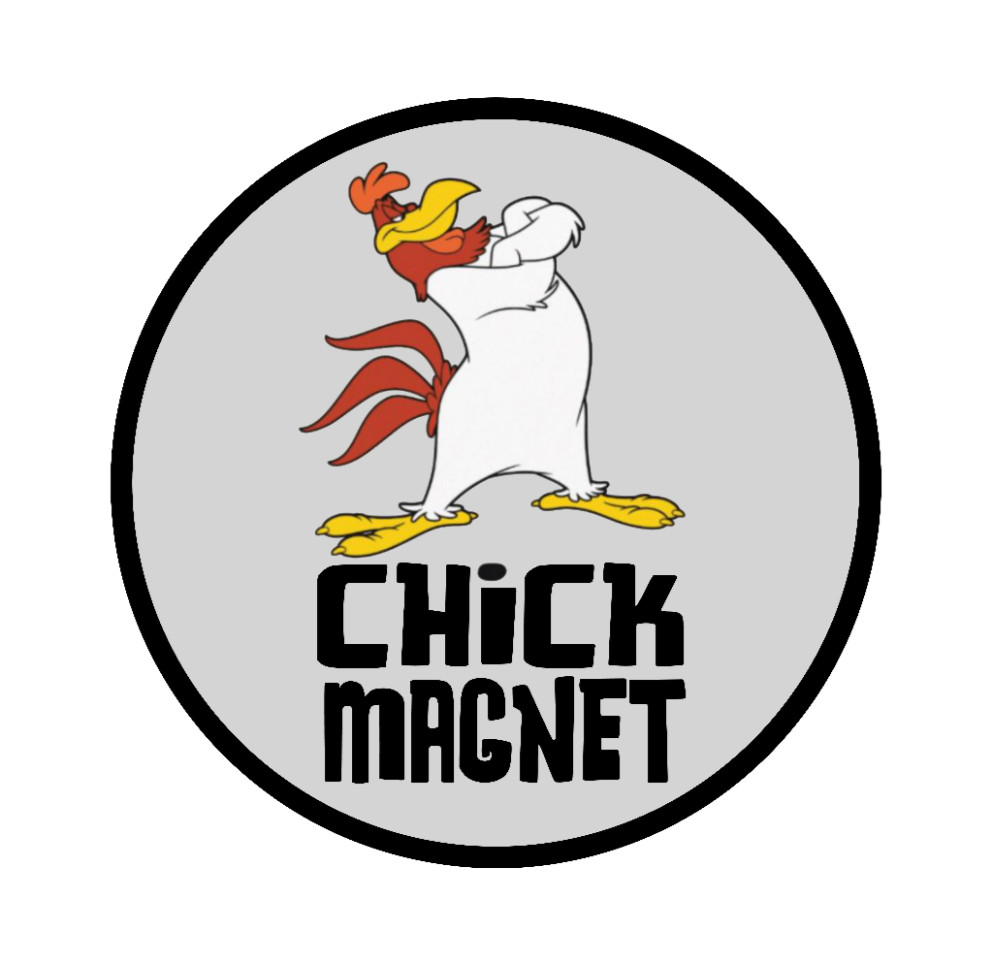 Cartoons – Foghorn Leghorn – 4″ Vinyl Decal Handmade Vehicle Laptop Cooler Truck