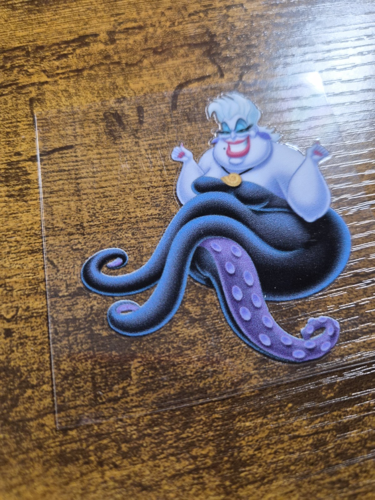 THE LITTLE MERMAID URSULA High Quality UVDTF Decal Sticker waterproof USA