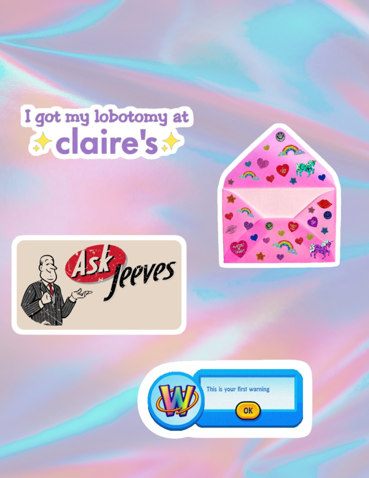 2000’s Retro Sticker Pack
