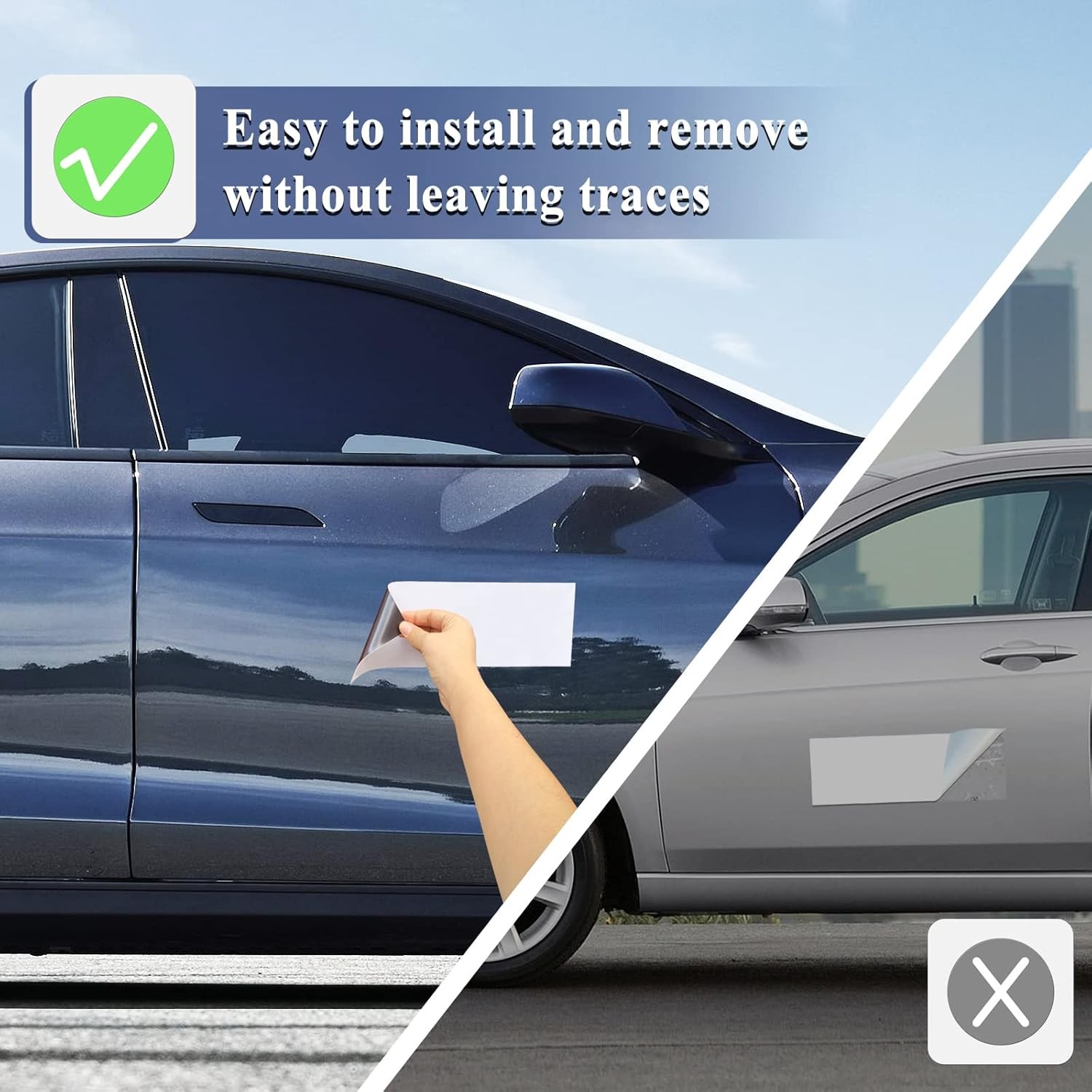 Bumper Sticker Magnets 4 Pcs 12×4 Inch Flexible Sheet