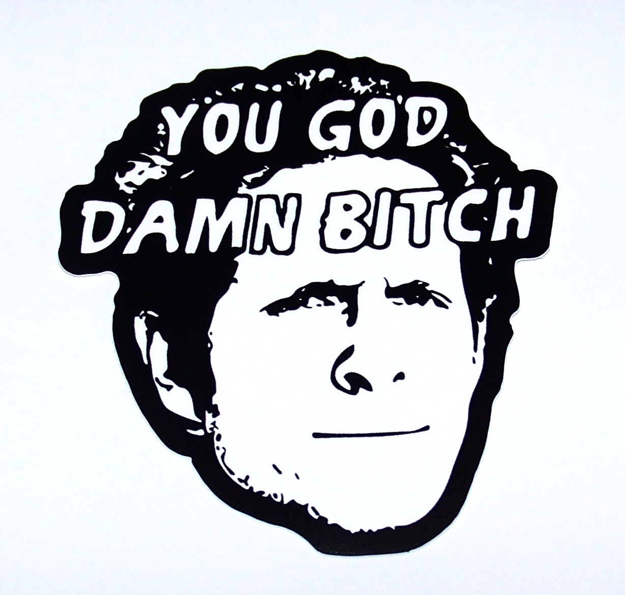 ALWAYS SUNNY Die Cut Bumper Sticker Decal TV Comedy DENNIS Philadelphia