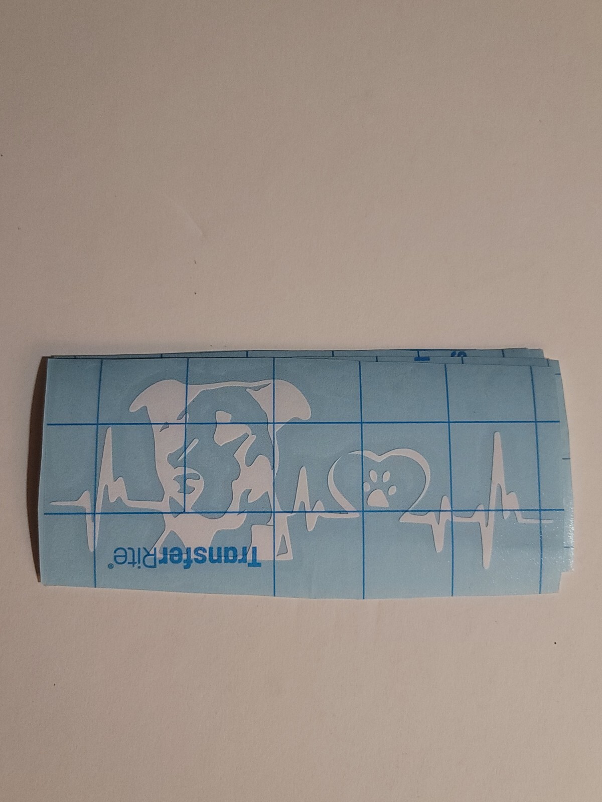 Dog Heart Line vinyl 6×2