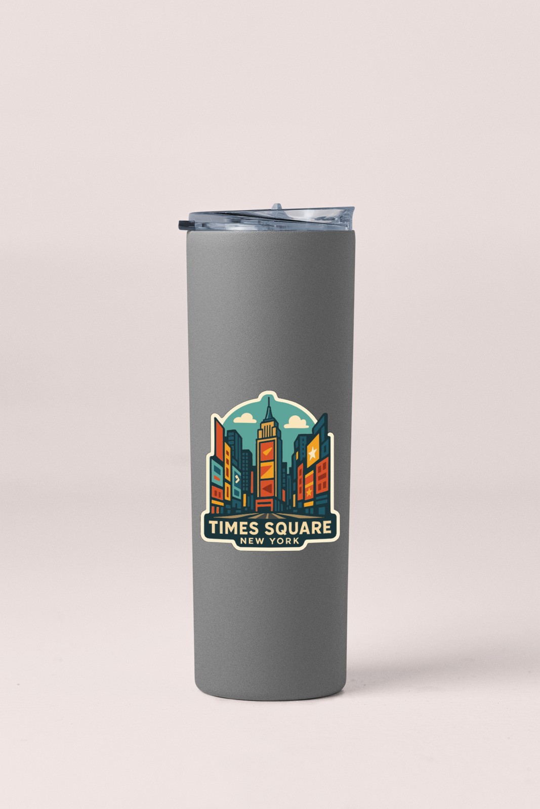 Times Square New York Sticker Decal Vinyl Die-Cut Symbolic Landmark Design