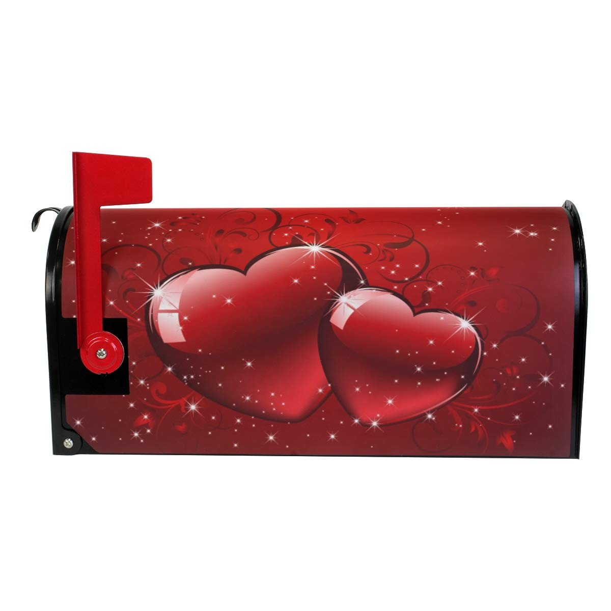WOOR Valentines Glitters Love Hearts Magnetic 20.8×18 inch Standard Size