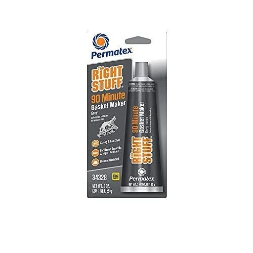 NEW PERMATEX THE RIGHT STUFF GREY INSTANT 90 MINUTE GASKET MAKER – 3OZ
