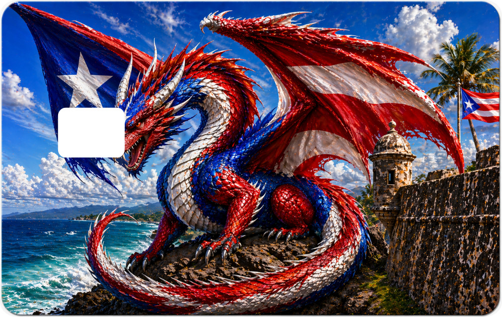 Puerto Rico Debit card sticker
