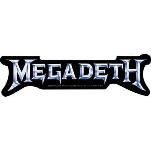 Sticker Megadeth Logo 6×1.5 C&D Vinyl Decal Stickers