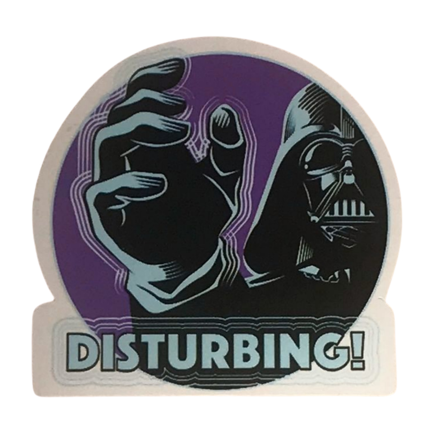 Darth Vader ‘Disturbing!’ Sticker