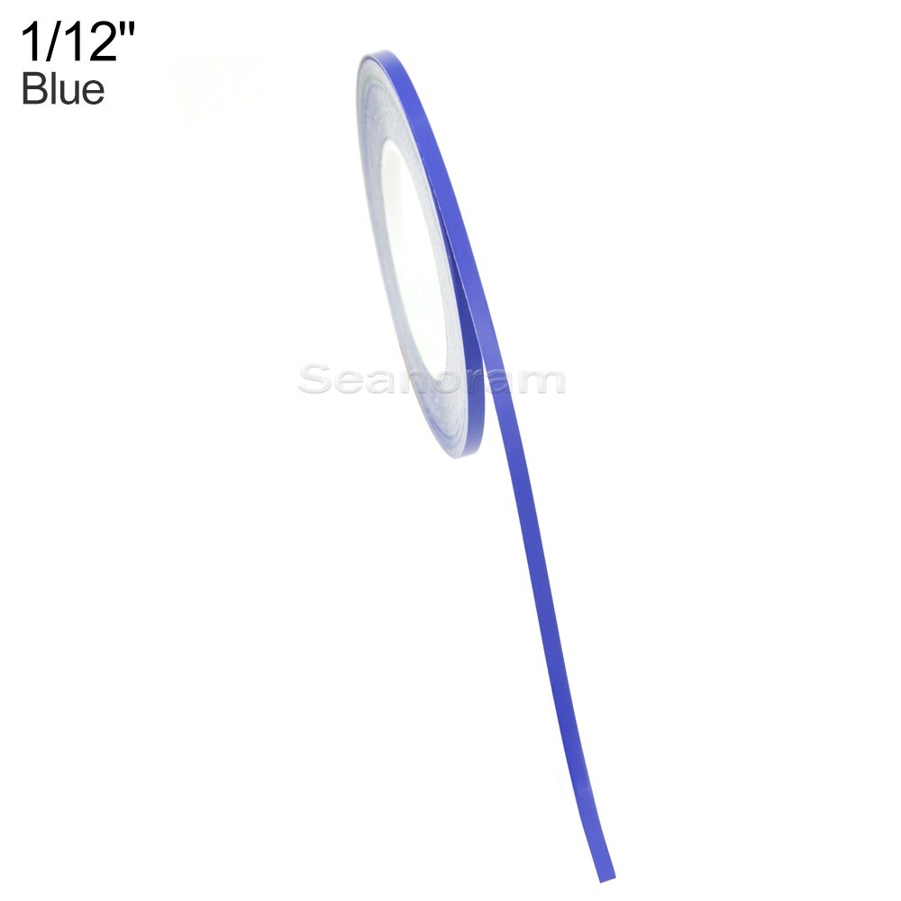 1/12″ 2mm Blue DIY Home Shop Bar Pinstriping Pin Stripe Line Decal Vinyl Sticker