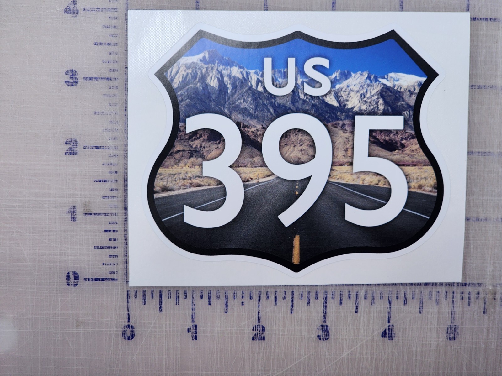 US Route 395 Sticker Decal Highway Sign Road Sign Bishop California Camino
