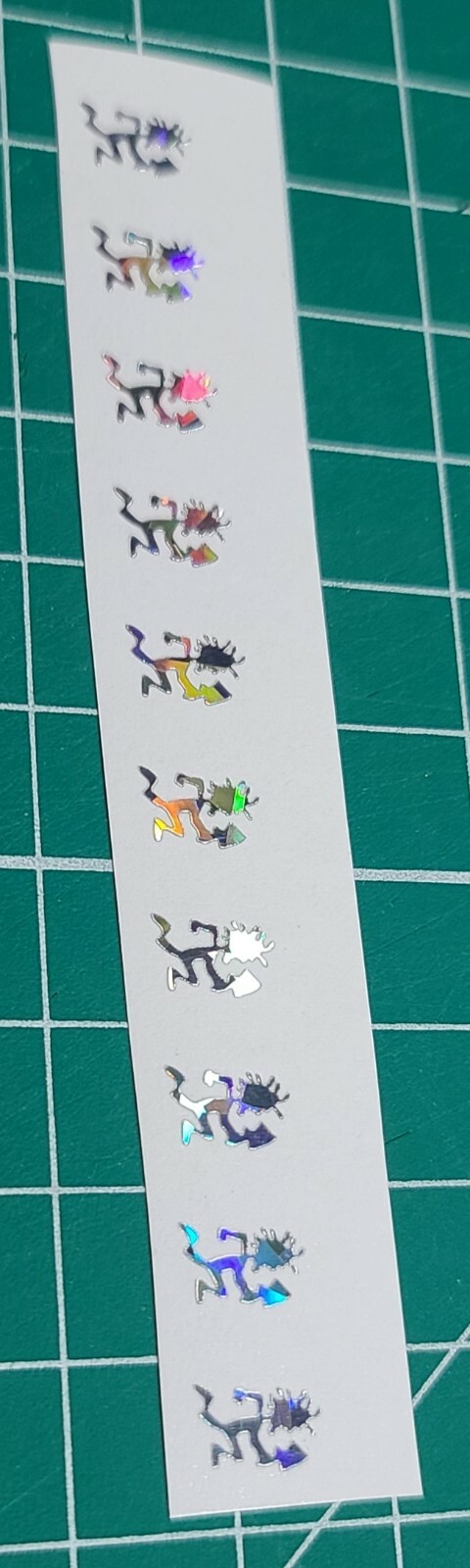 DIAMOND HATCHETMAN NAIL DECAL ICP INSANE CLOWN POSSE juggalette hatchetgirl