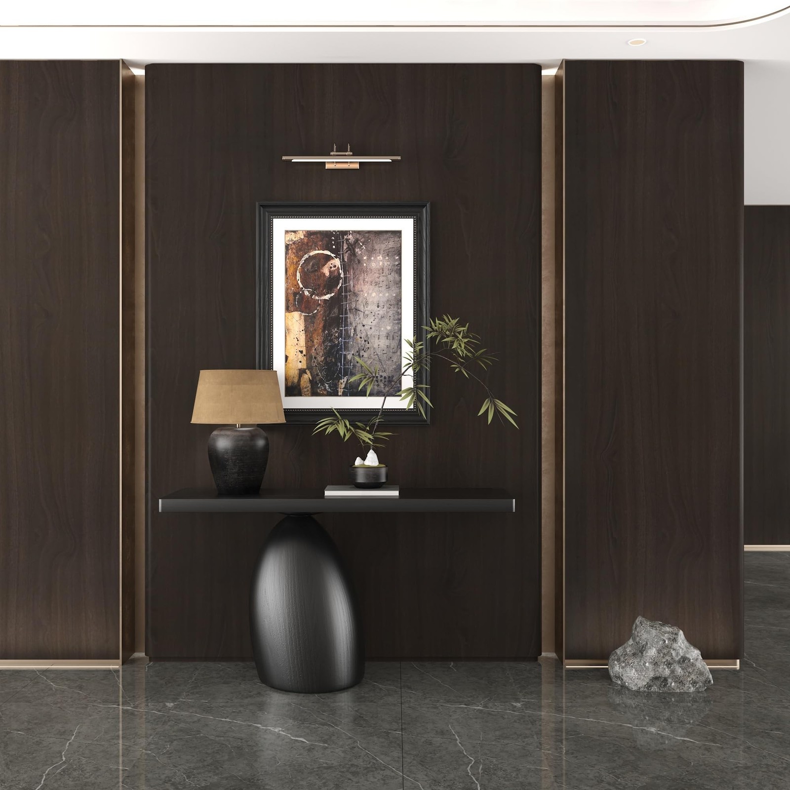 Wood Grain Wallpaper Dark Peel and Stick Wallpaper Self Adhesive Brown Contac…