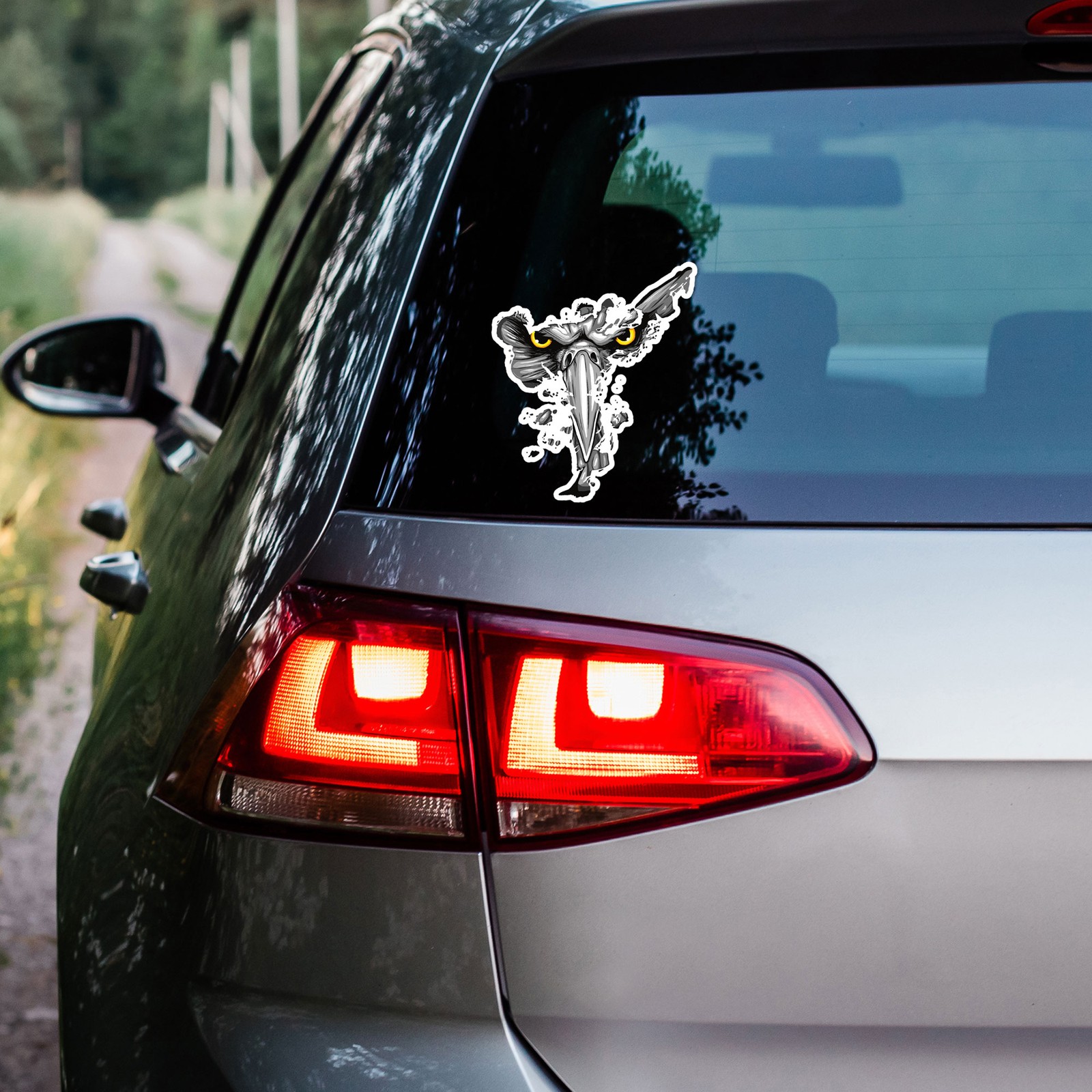 Eagle Beak RIP – Vinyl Decal Sticker – Car Window Laptop – ebn7631