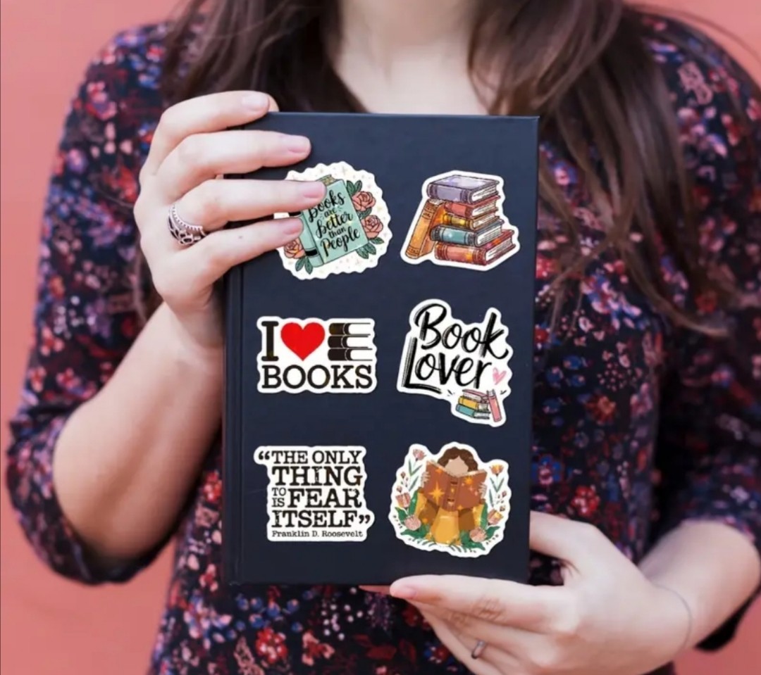 20 PCS Reading Literature Books Novel Lover Stickers Set 2 BRAND NEW