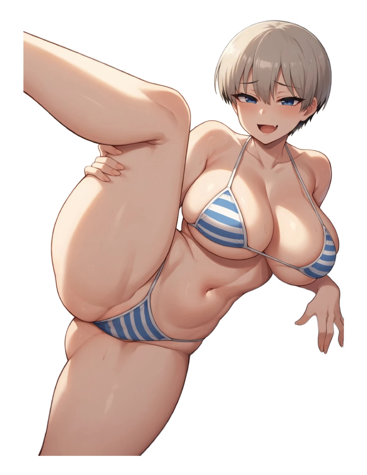 Waifu Sticker 5″ Lewd Anime Sticker Cute Sexy Laptop Skateboard Car Ecchi