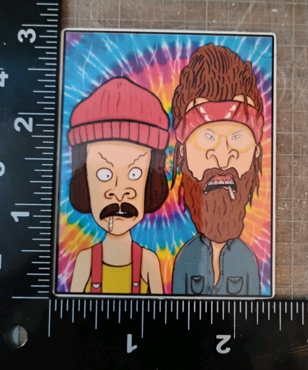 420 Beavis & Butthead Stoner Humor Vinyl Decal Sticker