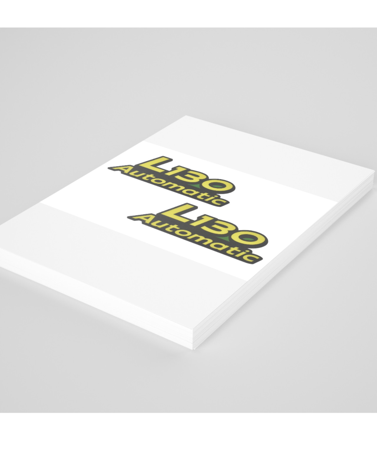 L130 Decals Lawn Replacement Mower Green & Yellow Restoration
