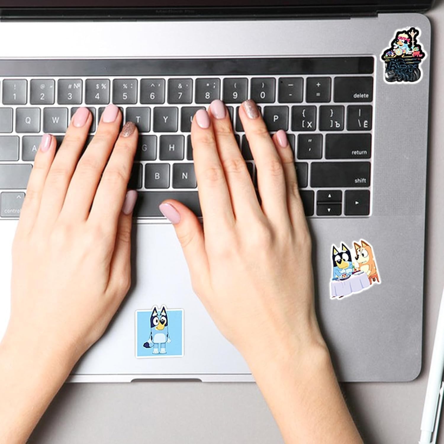 100 Cartoon Stickers Colorful Aesthetic VSCO Vinyl/PVC Waterproof Decals