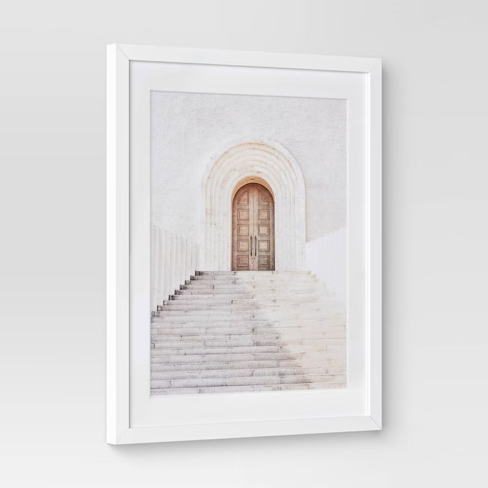 (Set of 2) 16″x20″ Architecture Framed Arts Neutrals – Threshold: Vertical Wall