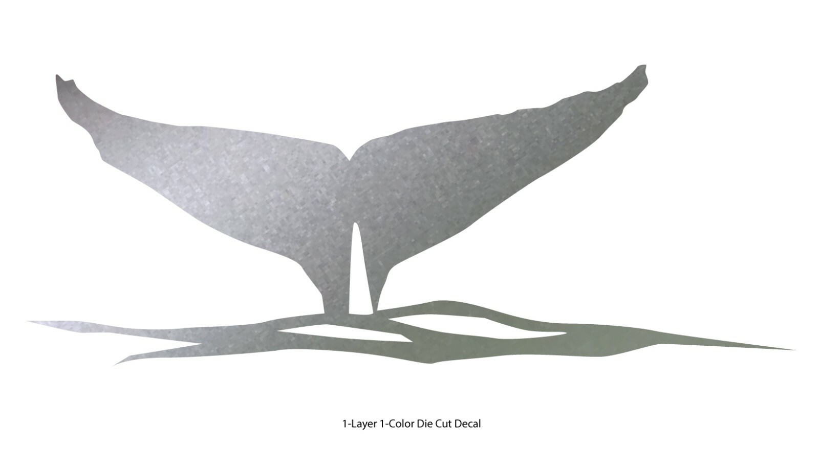 Sea life – Ocean Gray Whale’s Tail Outdoor Window Decal Vinyl Sticker 6Yrs Film