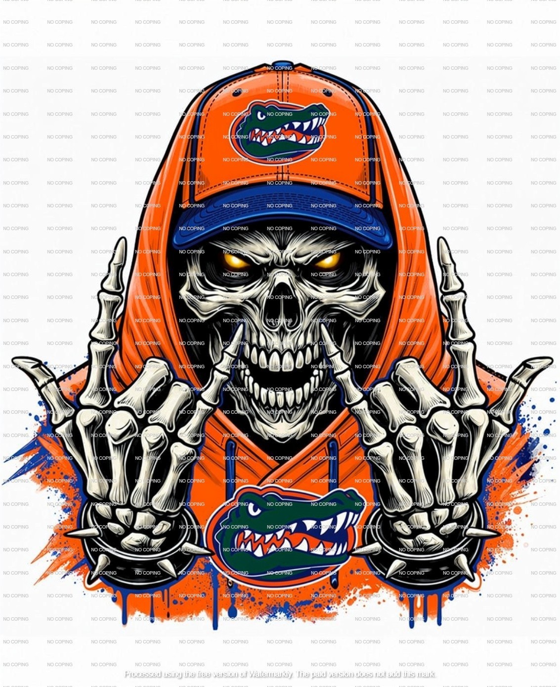 Florida Gators Decal Sticker Car Truck Wall Mirror Phone Tumbler Bumper