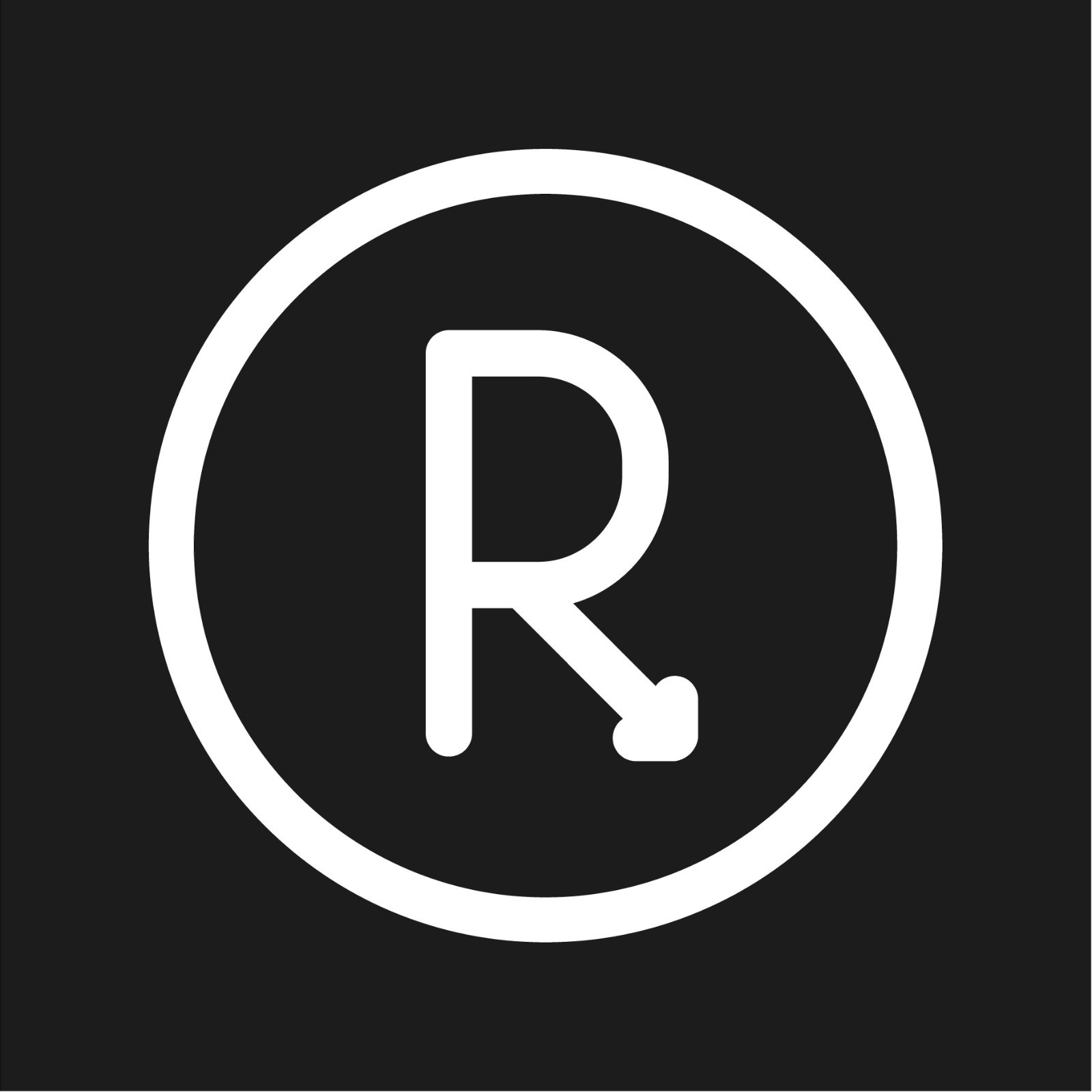 Retrograde Symbol In Circle Astrology Sign Vinyl Decal Cosmic Bumper Sticker