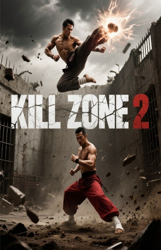 KILL ZONE 2 Movie Wall Vinyl Decal Poster Canvas Print Removable Adhesive