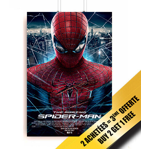 The Amazing Spiderman Poster Back On The Big Screen Size 11″ X 17″ Inch 05/06/24