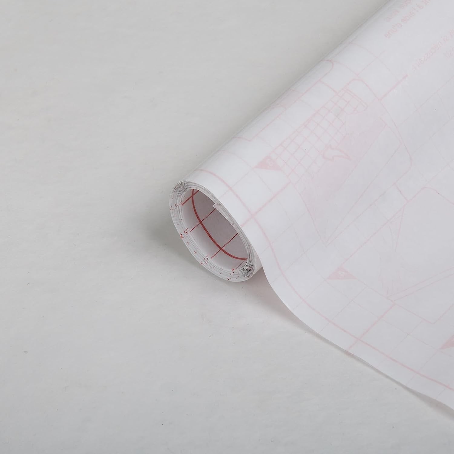 346-8093 Decorative Self-Adhesive Film, Glossy Transparent, 26″ x 78″ Roll