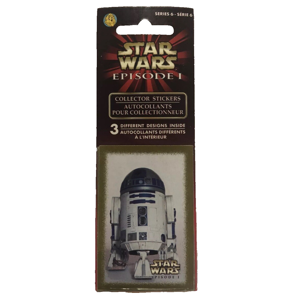 Vintage 1999 Sandylion Star Wars Episode I Collector Stickers Series 6 Droids