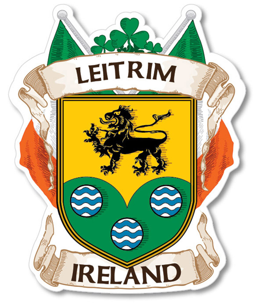 County Leitrim Ireland Irish Decal Sticker